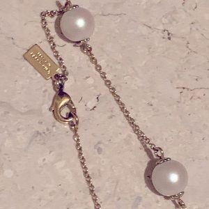 Kate spade pearl and gold necklace